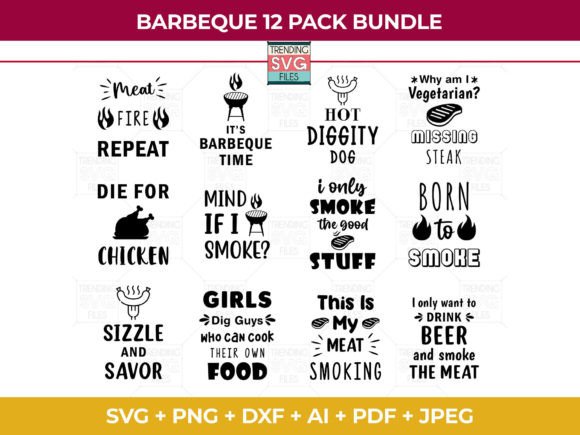 Barbeque Svg for Cricut: A Comprehensive Evaluation of the 72-File Cut Package