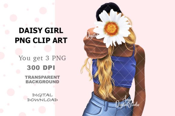 Daisy Girl Illustrations PNG Clip Art: A Practical Guide to Integrating Digital Assets into Creative Workflows
