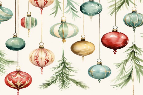 Elevate Your Holiday Projects with Premium Christmas Ornaments Backgrounds and Textures