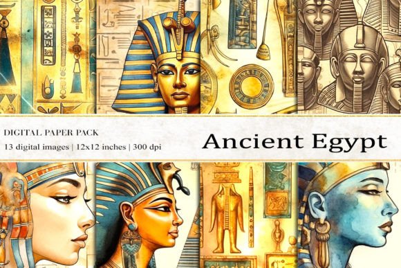 The Renaissance of Ancient Egypt Digital Papers in Modern Creative Workflows
