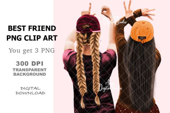 Unlocking Creativity with Best Friend Clip Art PNG and Fashion PNG Assets
