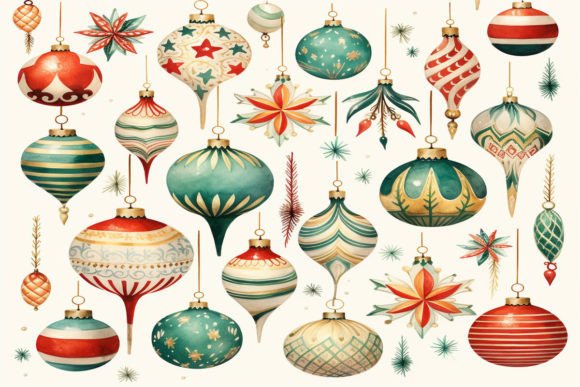 Unlocking Creativity with Christmas Ornaments Backgrounds and Digital Patterns