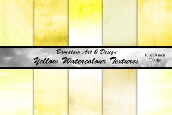 Unlocking Creativity with Yellow Watercolour Paper Textures