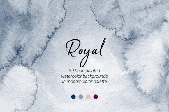 Watercolor Backgrounds Cool Tones for Creative Projects
